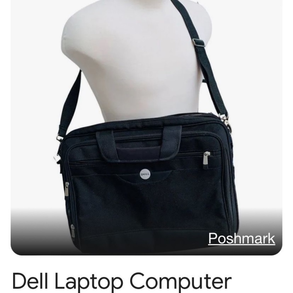DELL Laptop Shoulder bag with Handles, Crossbody Bag with a lot of space and sto